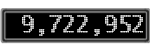 The GaugeControl contains 1 gauge with values: (9,722,922).
