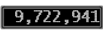 The GaugeControl contains 1 gauge with values: (9,722,555).