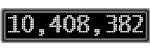 The GaugeControl contains 1 gauge with values: (10,408,062).