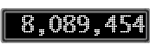 The GaugeControl contains 1 gauge with values: (8,089,167).