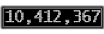 The GaugeControl contains 1 gauge with values: (10,411,936).