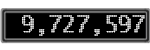 The GaugeControl contains 1 gauge with values: (9,727,100).