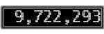 The GaugeControl contains 1 gauge with values: (9,721,996).