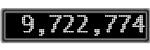 The GaugeControl contains 1 gauge with values: (9,721,987).