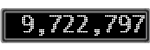 The GaugeControl contains 1 gauge with values: (9,722,317).