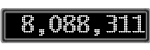 The GaugeControl contains 1 gauge with values: (8,088,050).