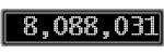 The GaugeControl contains 1 gauge with values: (8,087,837).