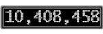 The GaugeControl contains 1 gauge with values: (10,408,291).