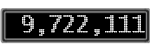 The GaugeControl contains 1 gauge with values: (9,721,990).