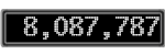 The GaugeControl contains 1 gauge with values: (8,087,586).