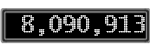 The GaugeControl contains 1 gauge with values: (8,090,643).