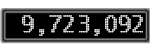 The GaugeControl contains 1 gauge with values: (9,722,305).