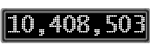 The GaugeControl contains 1 gauge with values: (10,408,299).