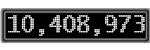 The GaugeControl contains 1 gauge with values: (10,408,996).
