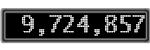 The GaugeControl contains 1 gauge with values: (9,724,449).