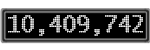 The GaugeControl contains 1 gauge with values: (10,409,487).