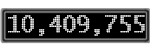 The GaugeControl contains 1 gauge with values: (10,409,471).
