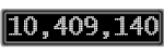The GaugeControl contains 1 gauge with values: (10,408,245).