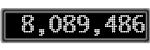 The GaugeControl contains 1 gauge with values: (8,089,438).