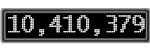The GaugeControl contains 1 gauge with values: (10,410,313).