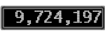 The GaugeControl contains 1 gauge with values: (9,723,900).