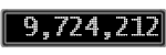 The GaugeControl contains 1 gauge with values: (9,724,198).
