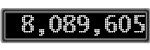 The GaugeControl contains 1 gauge with values: (8,089,439).