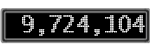 The GaugeControl contains 1 gauge with values: (9,723,909).