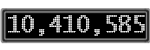 The GaugeControl contains 1 gauge with values: (10,410,535).