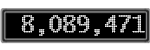 The GaugeControl contains 1 gauge with values: (8,089,440).