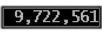The GaugeControl contains 1 gauge with values: (9,722,548).
