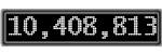 The GaugeControl contains 1 gauge with values: (10,408,672).
