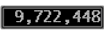 The GaugeControl contains 1 gauge with values: (9,722,300).