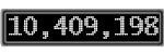 The GaugeControl contains 1 gauge with values: (10,408,942).