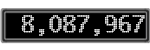 The GaugeControl contains 1 gauge with values: (8,087,845).