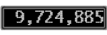 The GaugeControl contains 1 gauge with values: (9,724,509).