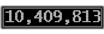 The GaugeControl contains 1 gauge with values: (10,408,993).