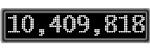 The GaugeControl contains 1 gauge with values: (10,409,788).