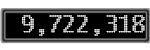 The GaugeControl contains 1 gauge with values: (9,721,996).