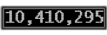 The GaugeControl contains 1 gauge with values: (10,410,313).