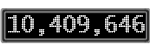 The GaugeControl contains 1 gauge with values: (10,409,039).