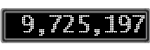 The GaugeControl contains 1 gauge with values: (9,725,170).