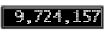 The GaugeControl contains 1 gauge with values: (9,723,907).