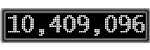 The GaugeControl contains 1 gauge with values: (10,409,220).