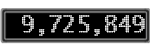 The GaugeControl contains 1 gauge with values: (9,725,433).