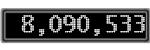 The GaugeControl contains 1 gauge with values: (8,090,300).