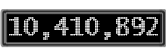 The GaugeControl contains 1 gauge with values: (10,410,484).