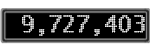 The GaugeControl contains 1 gauge with values: (9,727,085).