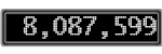 The GaugeControl contains 1 gauge with values: (8,087,606).