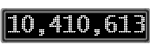 The GaugeControl contains 1 gauge with values: (10,410,527).